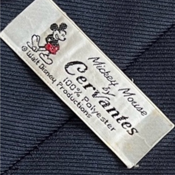 Vintage 70s Mickey Mouse by Cervantes Disney Character Ties - Set of 3 - Picture 11 of 11